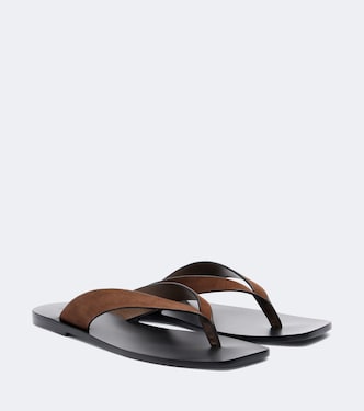Kinto suede thong sandals | A.Emery