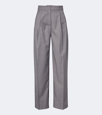 Doyer pleated wide-leg pants | The Frankie Shop