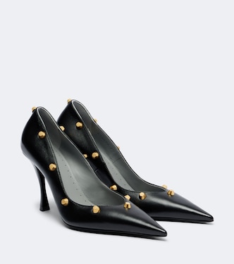 Midnight City studded leather pumps | Balenciaga