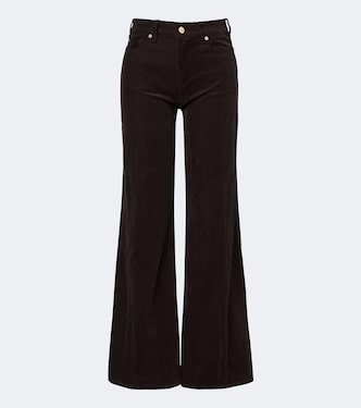 Lotta cotton-blend corduroy wide-leg pants | 7 For All Mankind