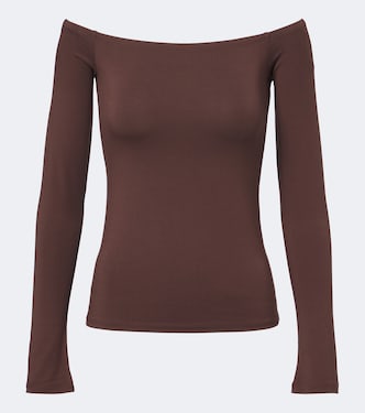 Off-Shoulder Top Smooth Layers | Skims