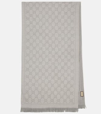 Bufanda GG en jacquard de lana | Gucci