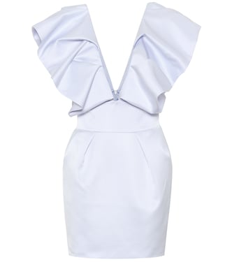 Robe en satin | Alexandre Vauthier