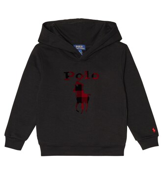 Logo cotton-blend hoodie | Polo Ralph Lauren Kids