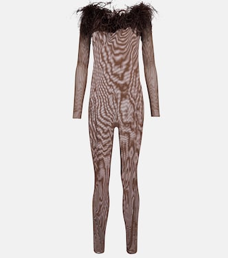 Jumpsuit aus Mesh | Oséree