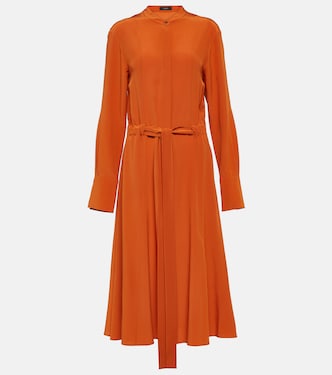 Fairbaim silk midi dress | Joseph