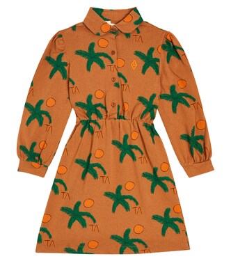 Pigeon printed cotton dress | The Animals Observatory