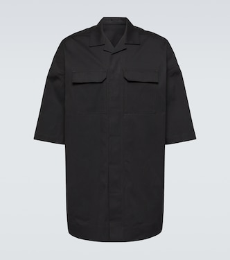 Magnum Tommy cotton-blend poplin shirt | Rick Owens