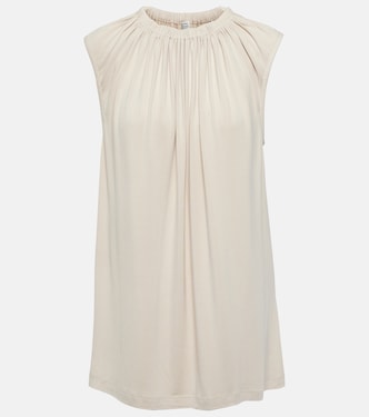 Gathered jersey top | Toteme