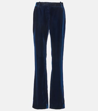 Pantalon droit Fluid en velours | Nina Ricci