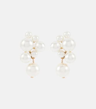 Perlita faux pearl earrings | Jennifer Behr