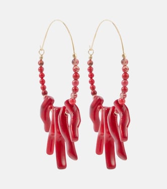 Jolana embellished hoop earrings | Isabel Marant