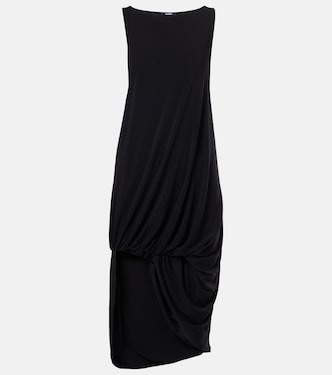 Peplo draped jersey midi dress | Jacquemus