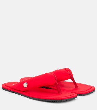 Indie canvas thong sandals | The Attico