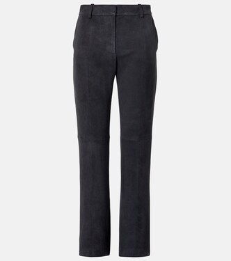 Pantalon slim Coleman en daim | Joseph