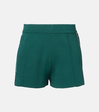 Les Border Evert knitted shorts | The Upside