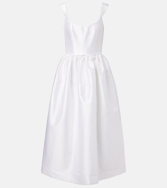 Robe midi Apple en coton et soie | Markarian