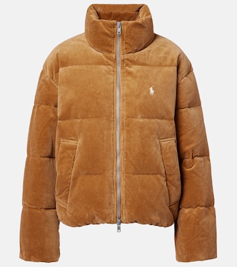Cotton corduroy down jacket | Polo Ralph Lauren