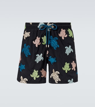 Mistral embroidered swim trunks | Vilebrequin
