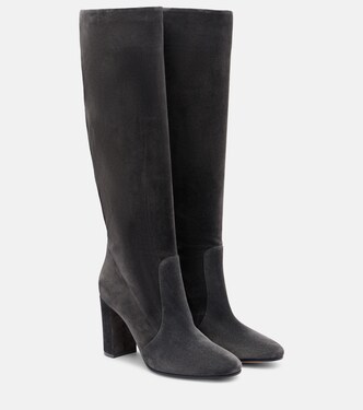 Botas altas Glen 85 de ante | Gianvito Rossi