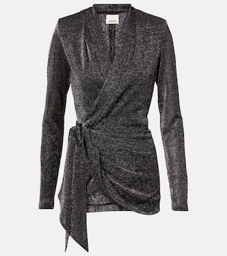 Cinay lamé wrap top | Isabel Marant