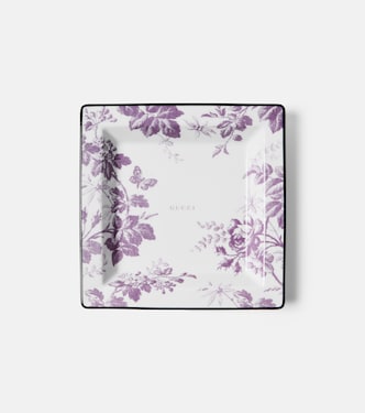 Herbarium Large porcelain trinket tray | Gucci