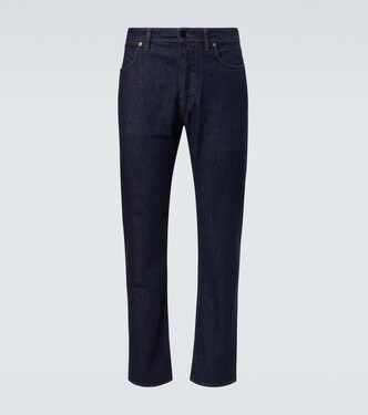 Jeans rectos de tiro medio | Stone Island