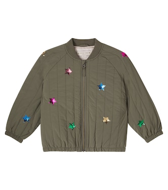 Juno padded sequined bomber jacket | Konges Sløjd