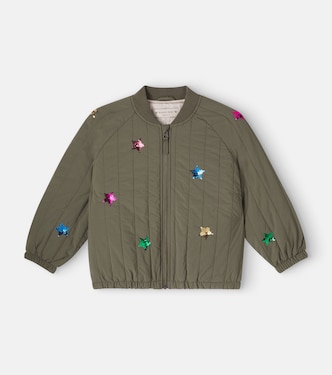 Juno padded sequined bomber jacket | Konges Sløjd