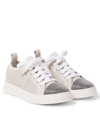 Monili knitted sneakers | Brunello Cucinelli Kids