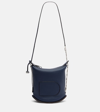 Bolso cruzado Pin Twist Medium de piel | Delvaux