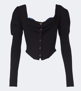 Bea knitted cotton and cashmere cardigan | Vivienne Westwood