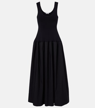 Marina cotton and silk maxi dress | Fforme
