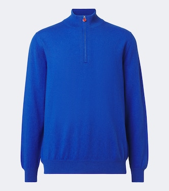 Cashmere half-zip sweater | Kiton