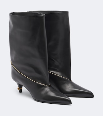 Stiefel Medusa aus Leder | Versace