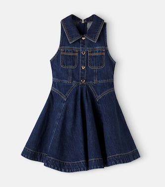 Denim dress | Self-Portrait Kids