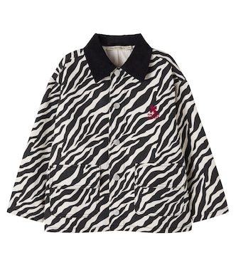 Dakota zebra-print cotton jacket | The New Society