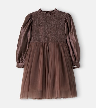 Janice shirred dress | Donsje