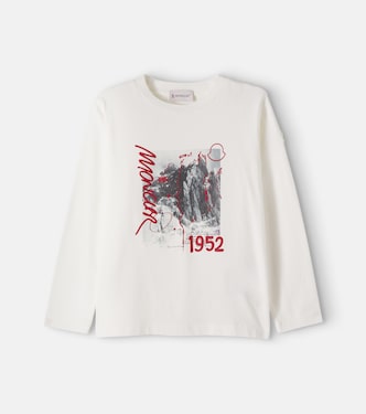 Printed cotton T-shirt | Moncler Enfant