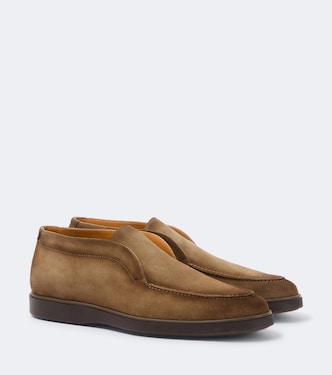 Loda suede slip-on shoes | Magnanni