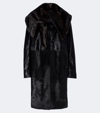 Lotta calf-hair coat | Loulou de Saison