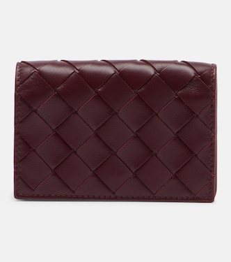 Intrecciato leather card holder | Bottega Veneta