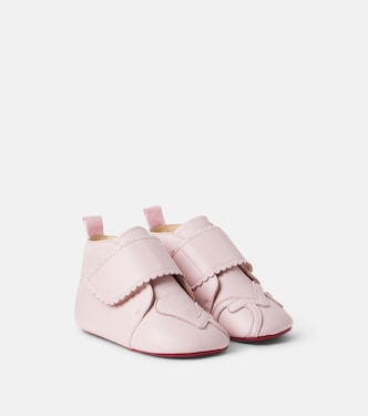 Baby Easy Love leather booties | Christian Louboutin Kids