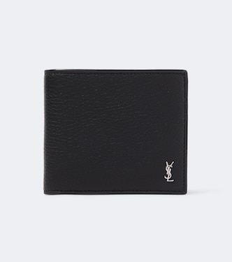 Tiny Cassandre East/West leather wallet | Saint Laurent