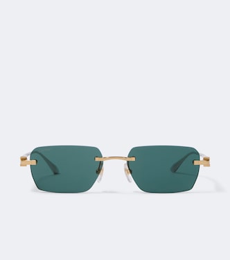 Gafas de sol rectangulares Signature C | Cartier Eyewear Collection