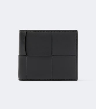 Portefeuille en cuir Intreccio | Bottega Veneta