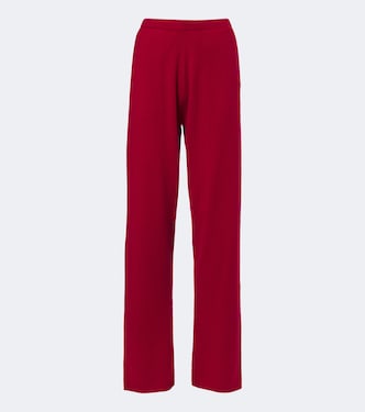 N°320 Rush cashmere-blend wide-leg pants | Extreme Cashmere