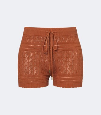 Shorts Helena aus Pointelle-Strick | Melissa Odabash
