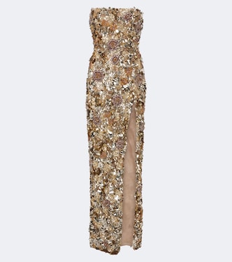 Pepito embellished bustier gown | Rachel Gilbert