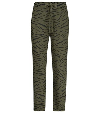 Pantalon de survêtement Sang imprimé en coton | Velvet